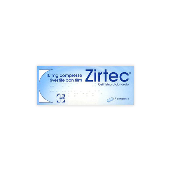 ZIRTEC*7CPR RIV 10MG