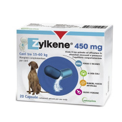 ZYLKENE CANI GROSSA TAGLIA 15-60KG 20 CAPSULE DA 450 MG
