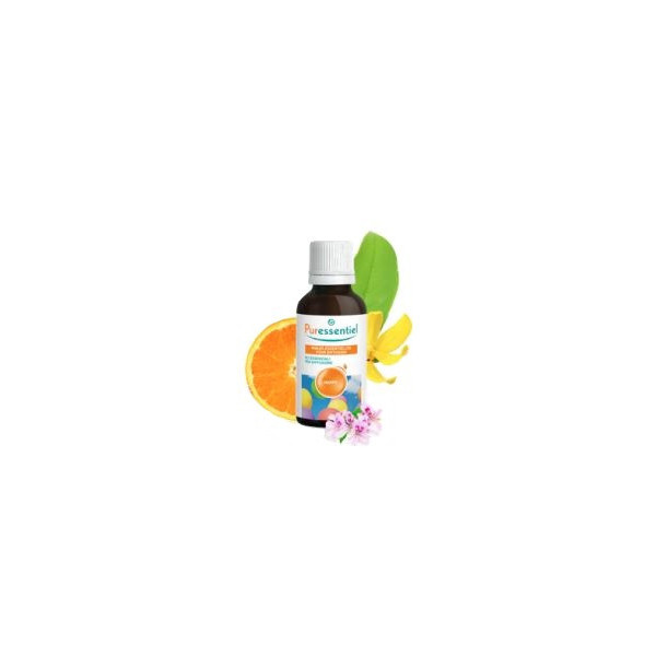 PURESSENTIEL MISCELA HAPPY ECOCERT MISCELA PER DIFFUSIONE HAPPY CERTIFICATA ECOCERT 30 ML