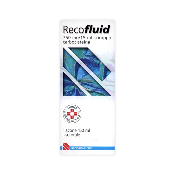 RECOFLUID*SCIR FL 150ML 750MG