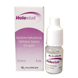 RELESTAT*COLL FL 5ML 0,5MG/ML
