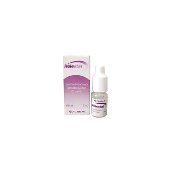 RELESTAT*COLL FL 5ML 0,5MG/ML