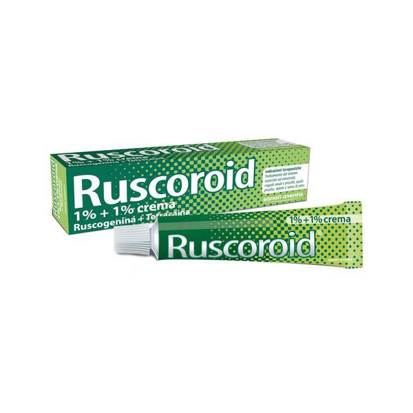 RUSCOROID*CREMA RETT 40G 1%+1%