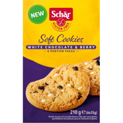 SCHAR SOFT COOKIE WHITE CHOCOLATE 210 G