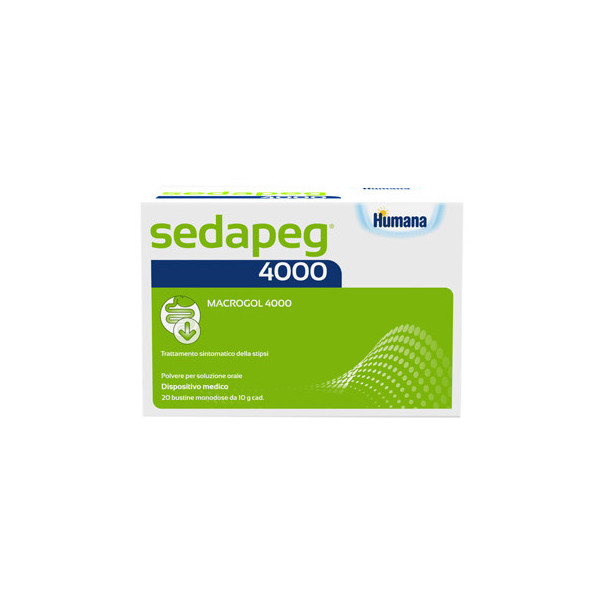 SEDAPEG 4000 20 BUSTINE MONODOSE X 10G HUMANA