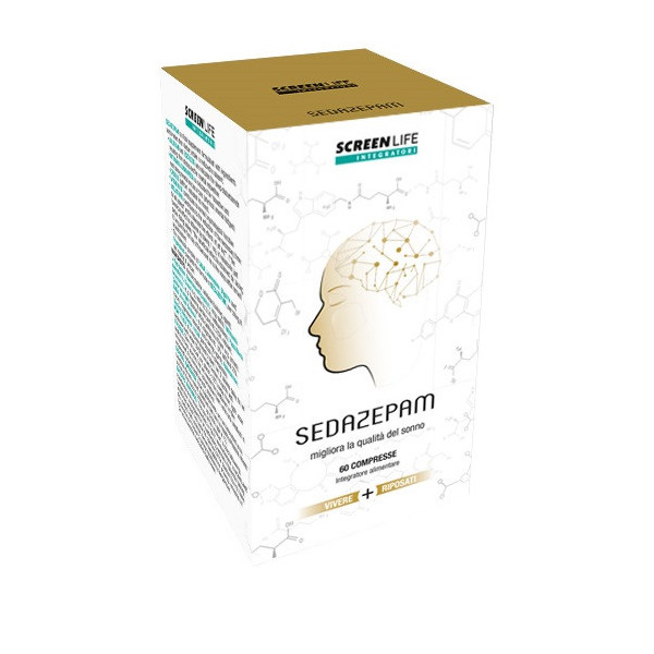 SEDAZEPAM 60 CAPSULE INTEGRATORE PER AIUTARE NEL SONNO AIUTA A DORMIRE