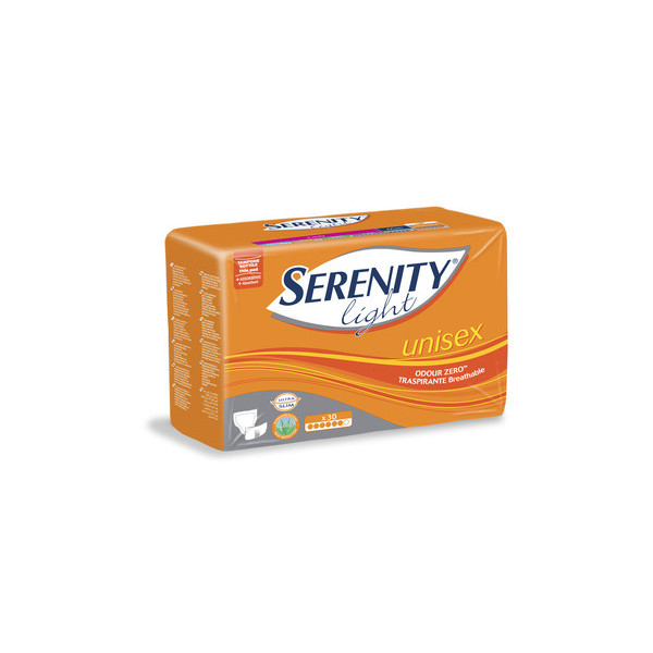 PANNOLONE PER INCONTINENZA SERENITY UNISEX 30 PEZZI