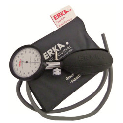 SFIGMOMANOMETRO ANEROIDE KOBOLD ERKA  SCALA DA 300 MMHG CON SUDDIVISIONE DI 2 MM  MANOMETRO DI PRECISIONE IN ALLUMINIO ANODIZZAT