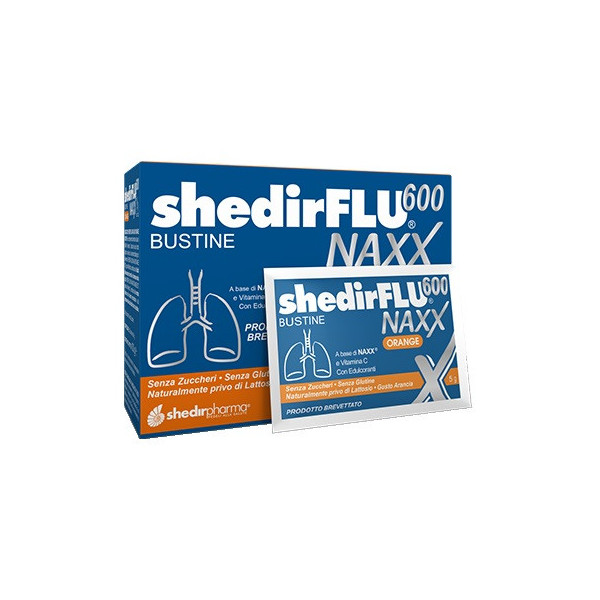 SHEDIRFLU 600 NAXX ARANCIA SENZA ZUCCHERI 20 BUSTINE