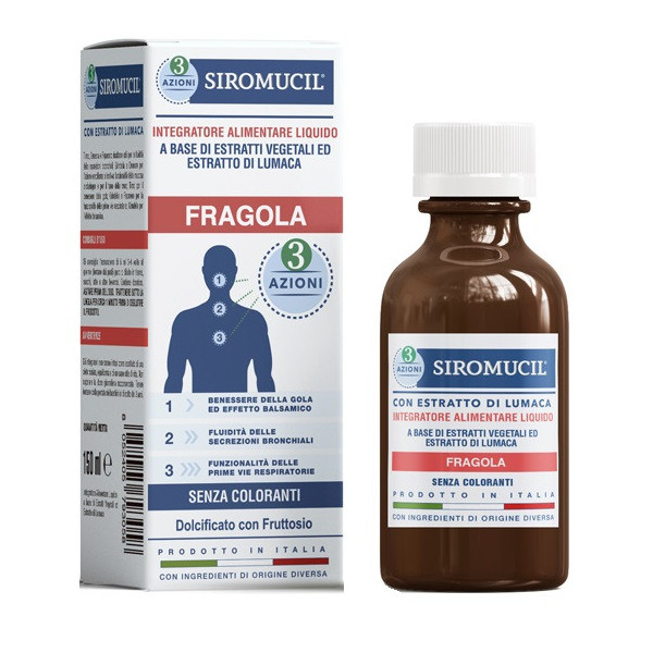 SIROMUCIL 3 AZIONI FRAGOLA 150 ML
