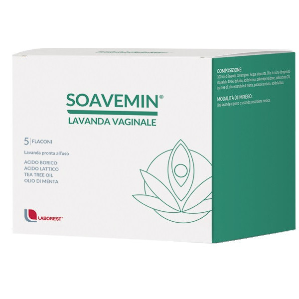 SOAVEMIN LAVANDA VAGINALE 5 FLACONI 100 ML