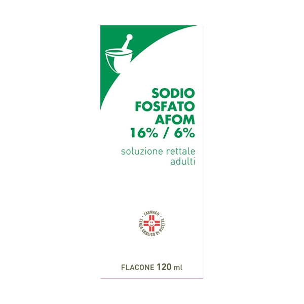 SODIO FOSFATO AFOM*120ML+CAN