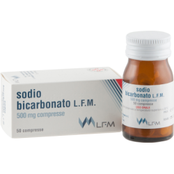 SODIO BICARB*50CPR 500MG FL
