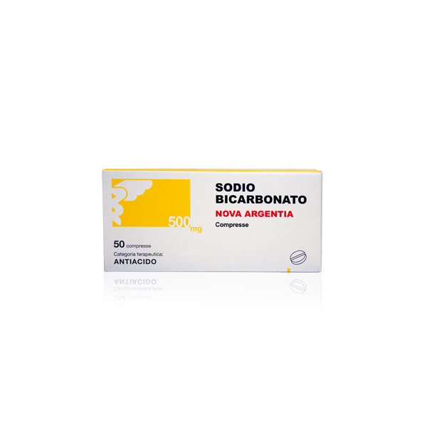 SODIO BICARB*50CPR 500MG