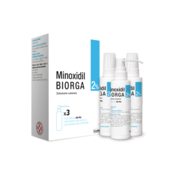 MINOXIDIL BIORGA*SOL CUT 3FL2%