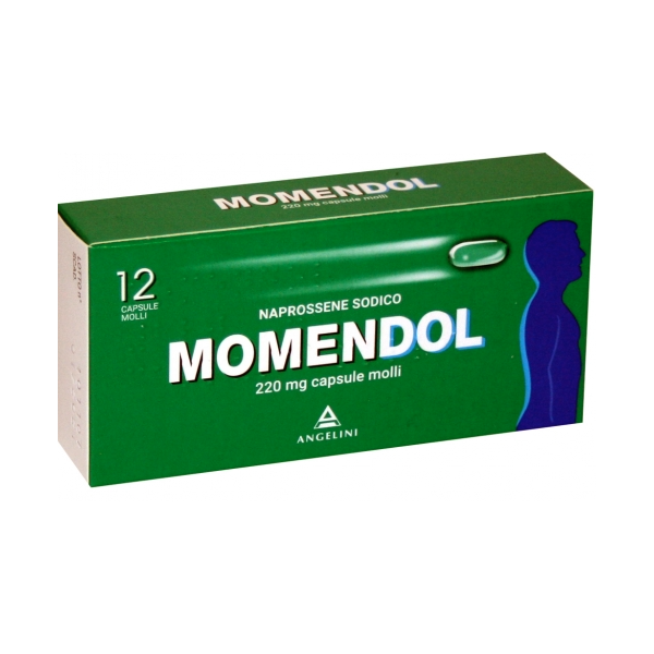 MOMENDOL*12CPS MOLLI 220MG
