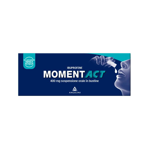 MOMENTACT*OS SOSP 8BUST 400MG