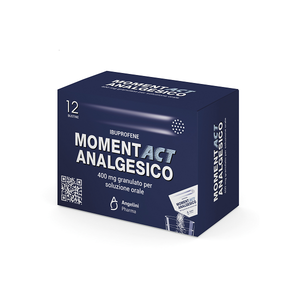 MOMENTACT ANALGESICO*12BUST
