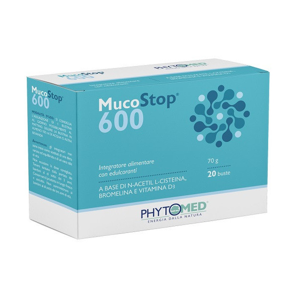 MUCOSTOP 600MG 20 BUSTINE