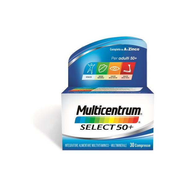 MULTICENTRUM SELECT 50+ 30 COMPRESSE