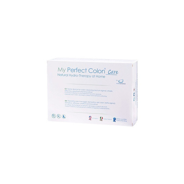 MY PERFECT COLON LAVAGGIO INTESTINALE KIT MY PERFECT COLON CARE + FILTRO CON ADATTATORE RUBINETTO + 12 CANNULE RETTALI + ASTUCCI