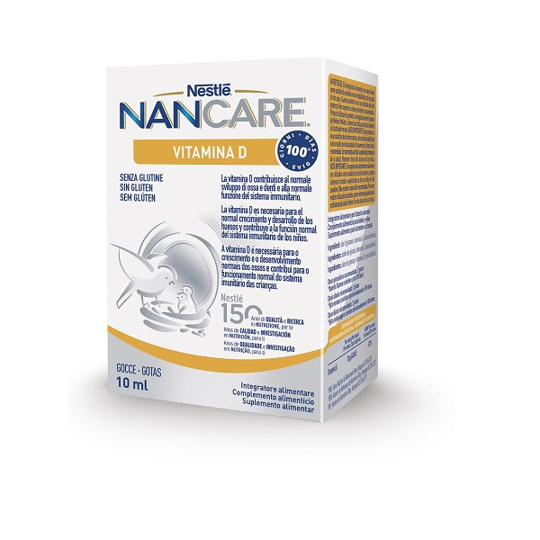 NANCARE VITAMINA D GOCCE 10 ML