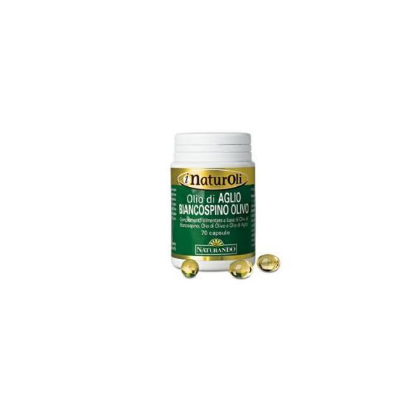 NATUROLI OLIO DI AGLIO BIANCOSPINO OLIVO 70 PERLE