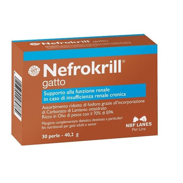 NEFROKRILL GATTO 30 PERLE
