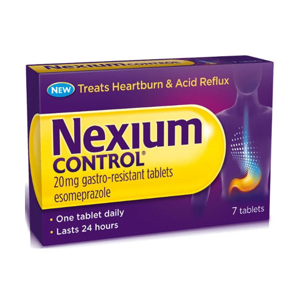 NEXIUM CONTROL*7CPR GASTR 20MG