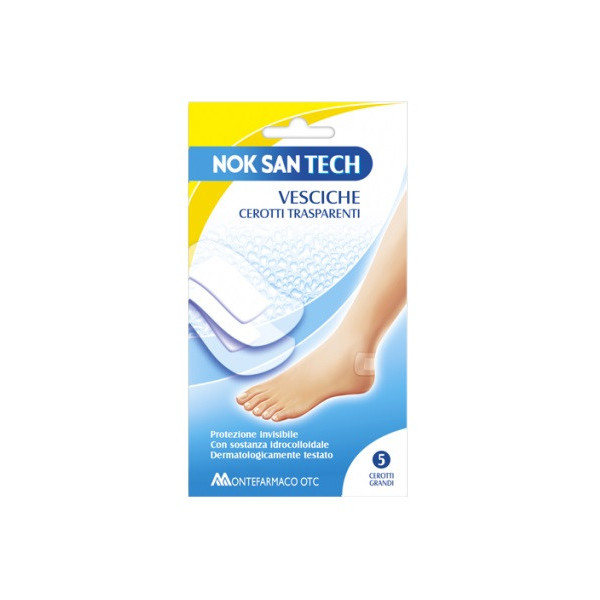 NOK SAN TECH CEROTTO VESCICALE GRANDE 5 PEZZI