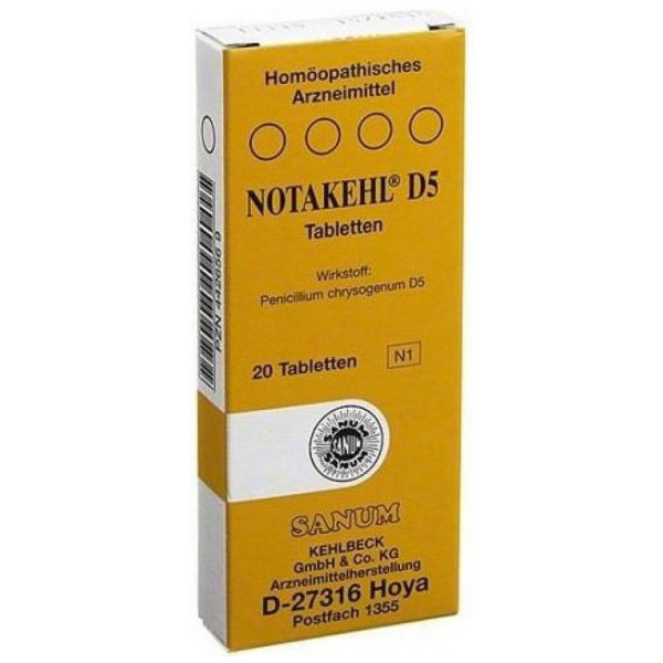 SANUM NOTAKEHL D5 20 COMPRESSE