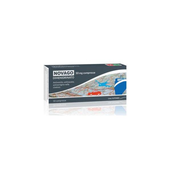 NOVAGO*10CPR 50MG