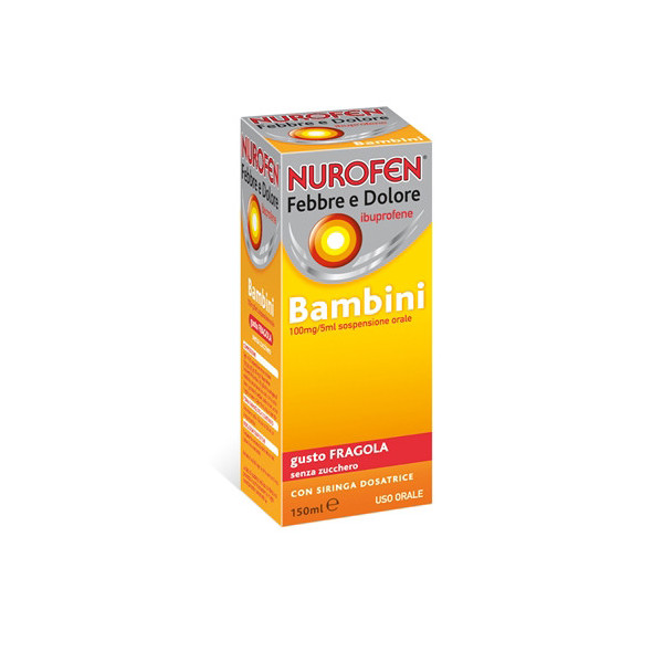 NUROFEN FEBBRE D*BB100MG/5ML F