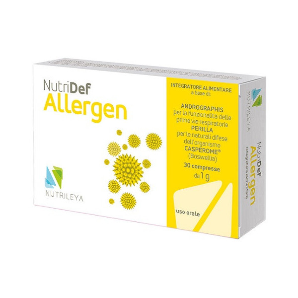 NUTRIDEF ALLERGEN 30 COMPRESSE