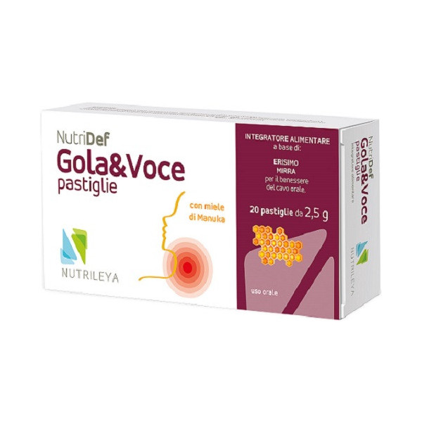 NUTRIDEF GOLA & VOCE MIELE 20 PASTIGLIE