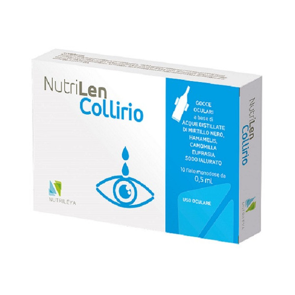NUTRILEN COLLIRIO 10 FLACONCINI MONODOSE 0,5 ML