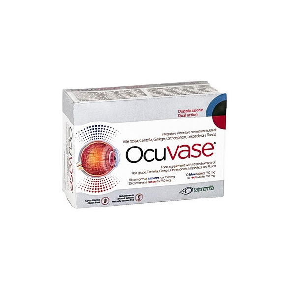 OCUVASE 30 + 30 COMPRESSE