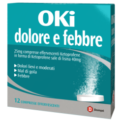 OKI DOLORE E FEBBRE*12CPR EFF