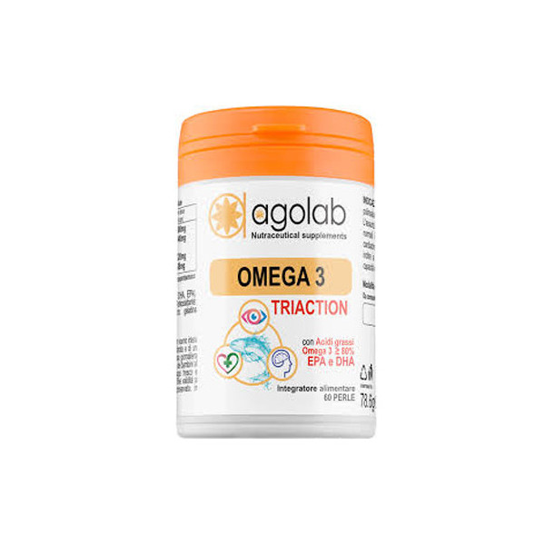 AGOLAB OMEGA 3 TRIACTION 60 PERLE