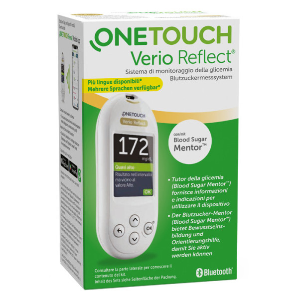 GLUCOMETRO ONE TOUCH VERIO REFLECT SYSTEM