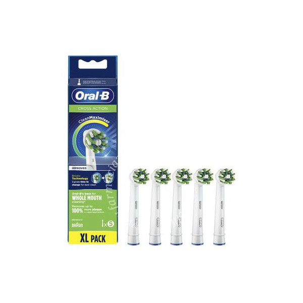 ORALB POWER REFILL EB50 CROSSACTION 5 PEZZI
