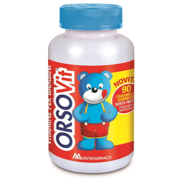 ORSOVIT CARAMELLE GOMMOSE 90 PEZZI
