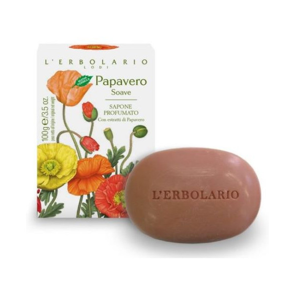PAPAVERO SOAVE SAPONE PROFUMATO 100 G