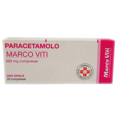 PARACETAMOLO MV*20CPR 500MG