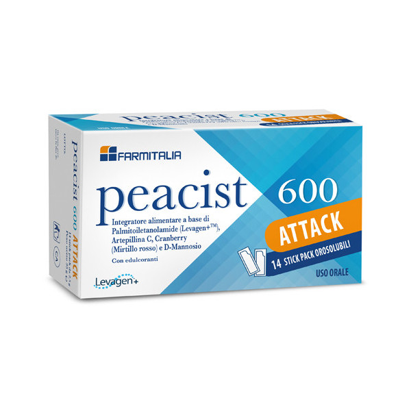 PEACIST 600 ATTACK 14 STICK PACK OROSOLUBILI