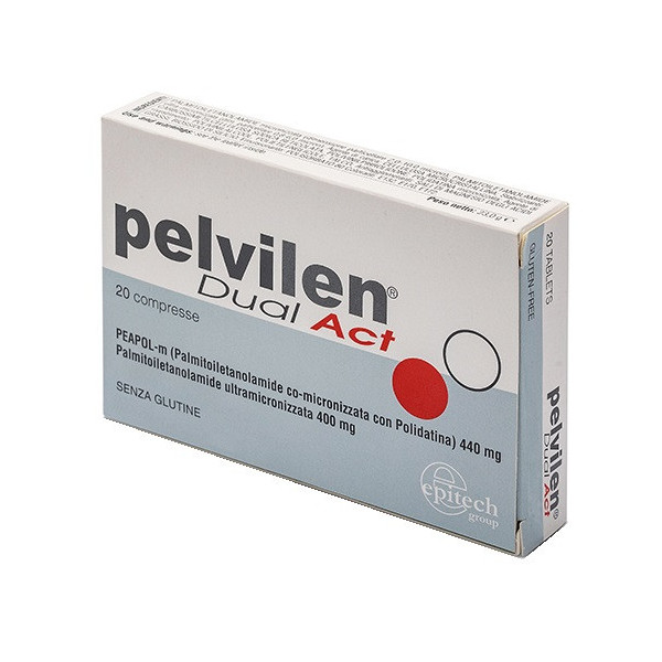PELVILEN DUAL ACT 20 COMPRESSE