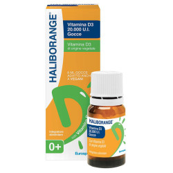 HALIBORANGE VITAMINA D3 20000 UI GOCCE 8 ML