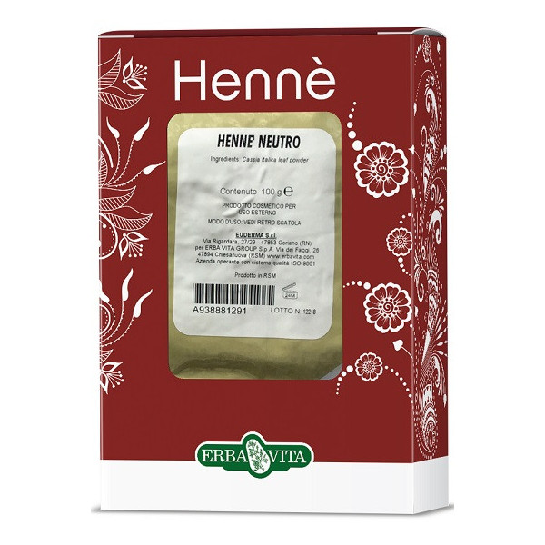 HENNE COLORANTE CAPELLI NEUTRO 100 G