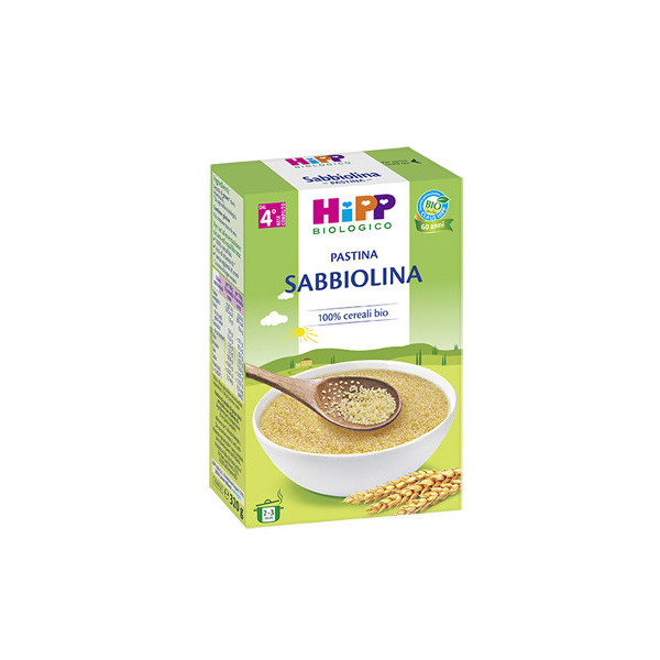 HIPP BIO PASTINA SABBIOLINA 320 G