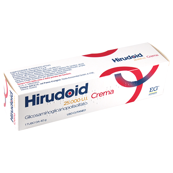 HIRUDOID 25000UI*CREMA 40G